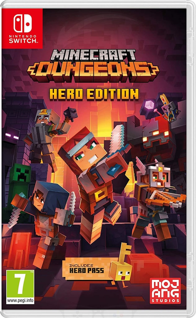 Minecraft Dungeons Hero Edition - Nintendo Switch Minecraft Dungeons Hero Edition - Nintendo Switch